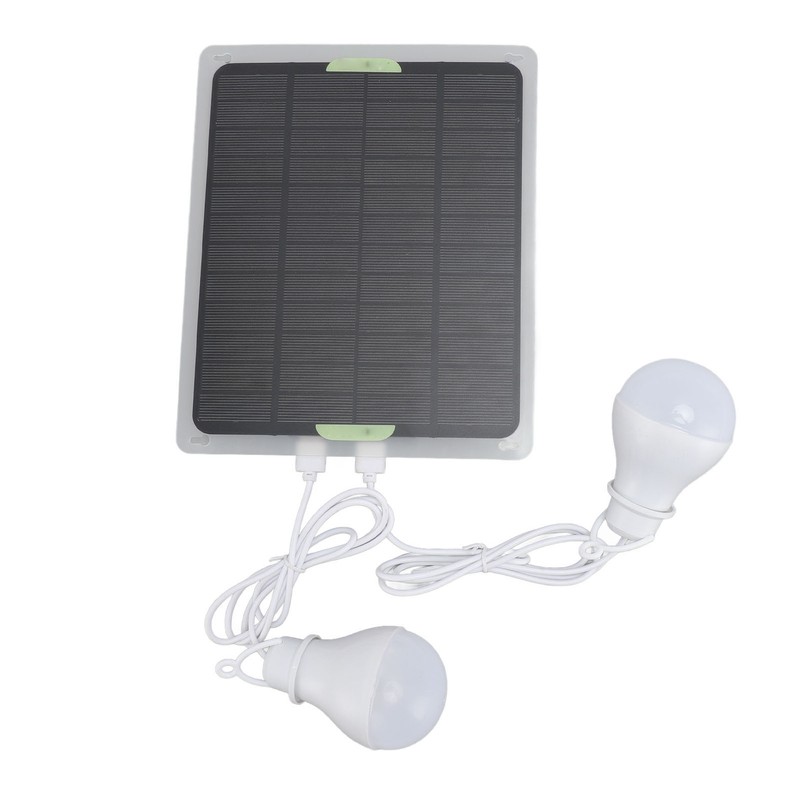 Solar Light Bulbs Outside Portable Outdoor Rechargeable LED Tent Waterproof