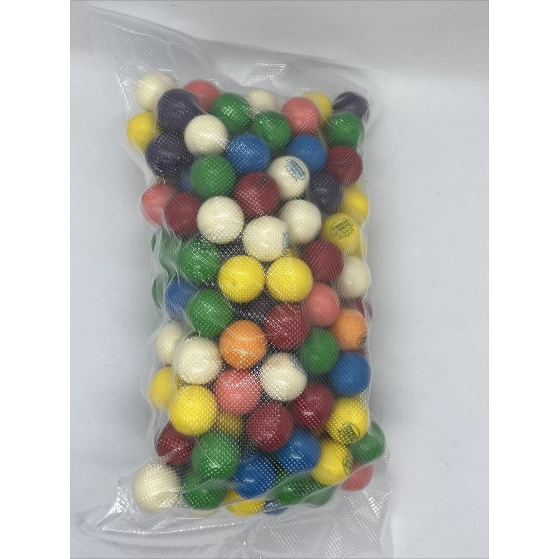 Dubble Bubble 6 pounds of Assorted Flavor 1" Gumballs for