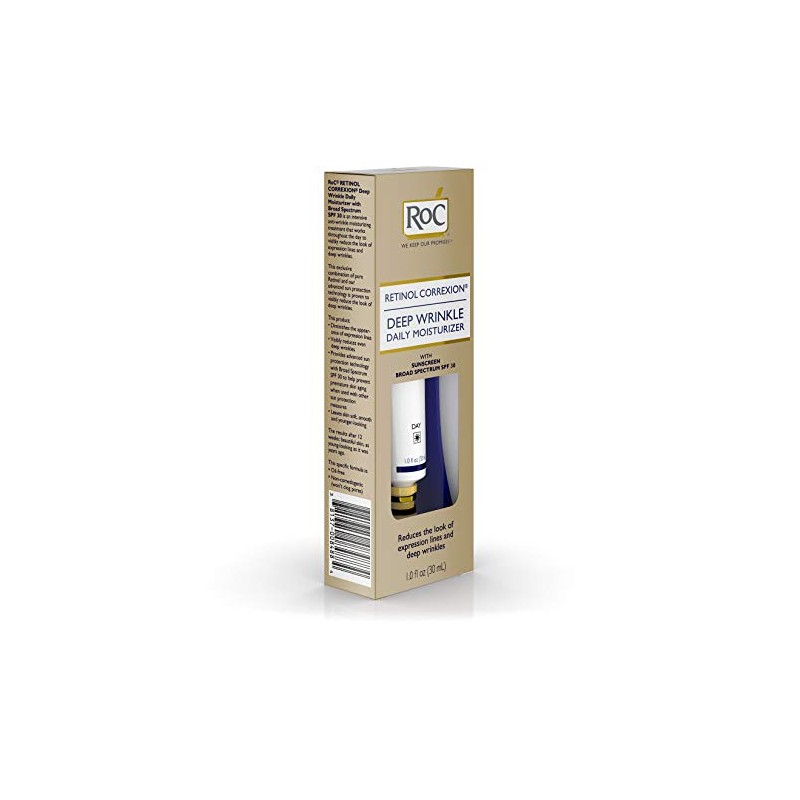 Roc Retinol Correxion Deep Wrinkle Daily Moisturizer Spf Ounce Tube