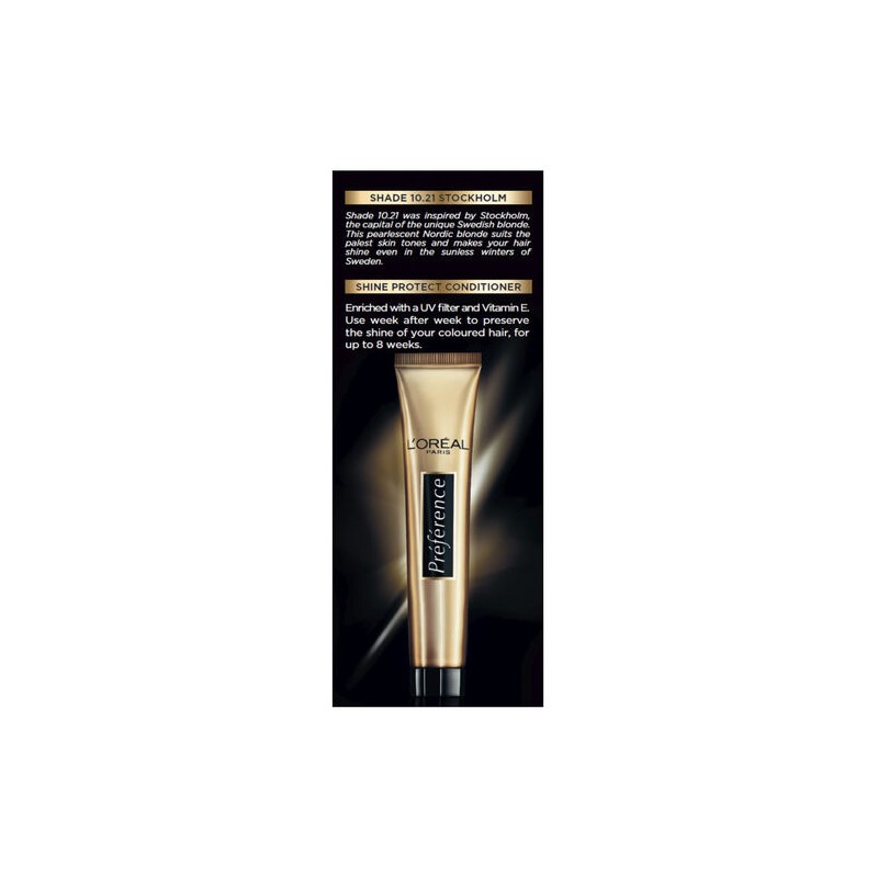 L'Oreal L'Oréal Paris Préférence Permanent Hair Colour - 10.21 Stockholm