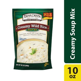 Bear Creek Soup Mix, Creamy Wild Rice, 10.1 Ounce (Pack of 6)