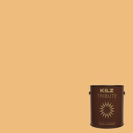 KILZ TRIBUTE Paint & Primer, Interior, Semi-Gloss, Canary Song, 1 Gallon