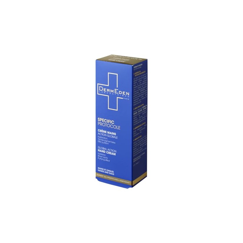 DERMEDEN - CREMA DE MANOS CON PROTOCOLO ESPECÍFICO 50 ML.