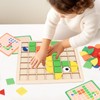 MXTIMWAN Creative Mosaic Puzzle, Wooden Pattern Blocks Set