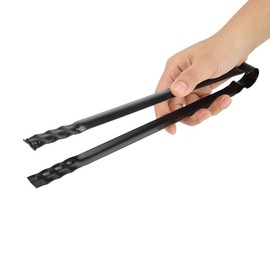 Ejoyous Charcoal Tongs Barbecue Long Metal Barbecue Charcoal Tongs Multifunctional Charcoal Tongs Shisha Tongs Briquette Tongs BBQ Multi-Purpose Tongs with Ergonomically Shaped Handles Gripper for