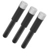 3Pcs Vaccum Brazed Diamonds Dry Tile Drill Bits Marble Granite