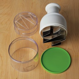 Prepworks GFNC-3 - Cortador de tuercas, Picador de Alimentos, Blanco/Verde, 1