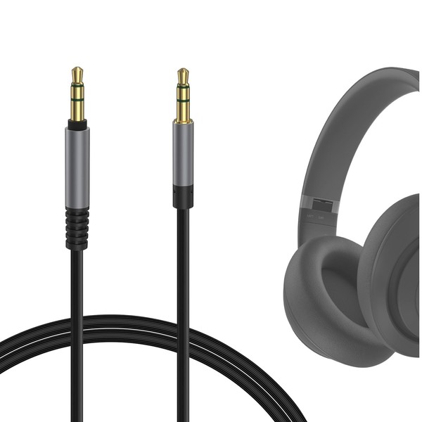 Geekria Audio Cable Compatible with Beats Studio Pro, Solo 4,
