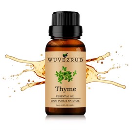 Thyme Essential Oils 10ML, 100% Pure and Natural Thyme Essential Oil for Aromatherapy Diffuser - 0.33 Fl Oz/Thyme