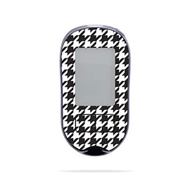 MightySkins Skin Compatible with Accu-Chek Aviva Plus - Houndstooth | Protective, Durable, and Unique Vinyl Decal wrap Cover | Easy to Apply, Remove, and Change Styles | Made in The USA