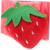 FOMIYES Cute Strawberry Headband Set Face Washing Hairband for Women