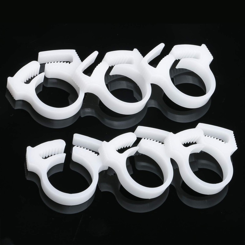 HENMI 6 PCS Sweep Hose Attachment Clamp Clasp Replacement Pool