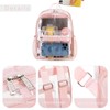 abshoo Clear Mini backpack Stadium Approved 12x12x6 Clear Bag Transparent