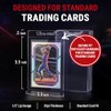 UltraPro Soportes para tarjetas, mangas con bordes semirrígidos de 1.27