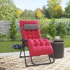 Outsunny Zero Gravity Chair, Folding Reclining Lounge Chair with Padded