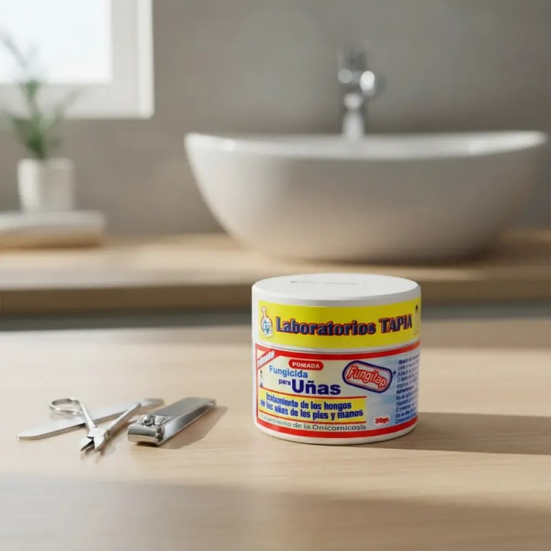 Pomada Fungicida Para Uñas Con Hongos Onicomicosis Fungitap