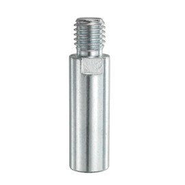 sourcing map 5/8"-11 Thread Rotary Tool Extension Shaft 75mm Connecting Rotary Rod Machine Extension Rod for Car Polisher Polishing Pads