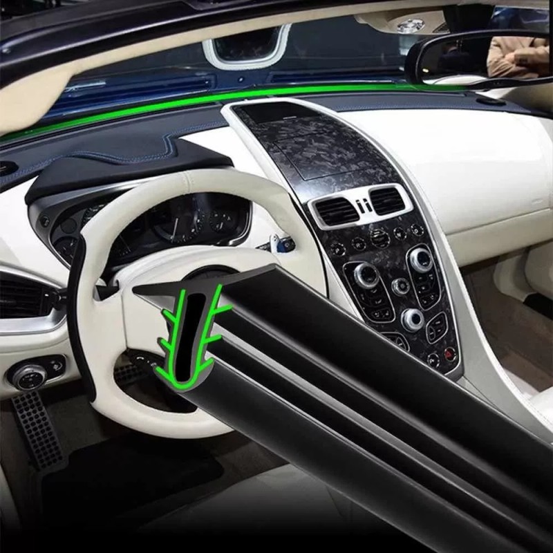 Estuchelandia Tira Sellado Universal Parabrisas Tablero Coche Carro Pickup