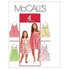McCall's Patterns M5613 Size CHJ 7-8-10-12-14 Children's/ Girls' Dresses, Pack