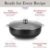 Alpine Cuisine Nonstick Coating Aluminum Hot Pot Caldero Dutch Oven