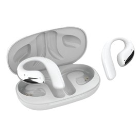 Adesso Xtream T6 Open-Ear Bluetooth Earbuds with Touch Screen Charging Case