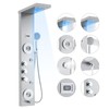 Towallmark Shower Panel Tower System, LED Rainfall Shower Panel Tower