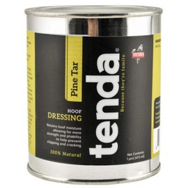 Tenda Pine Tar 1 Pint - Retains Hoof Moisture Allowing for More Strength and Pliability to Help with Chipping and Cracking