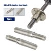 2Pcs Double End Threaded Stud Bolts M8 to M10 55mm
