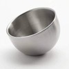 American Metal Craft Stainless Steel Mini Angled Ball Double Wall