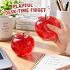 Apple Squeeze Toy for Fidgeting – Slow-Rising Stretchable Fruit Design