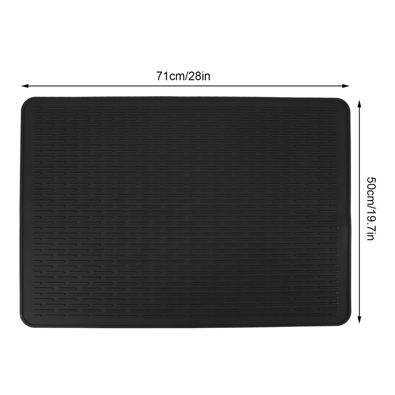 Dish Drying Mat Silicone Non Slip Heat Resistant Hot Pot