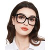 MARE AZZURO Oversized Reading Glasses 1.00+ Women Fashion Large Readers