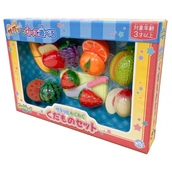 Gokko Crispy and Exciting Fruit Set