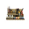 HobbyHold Wooden Organiser: 97 Slot Tool/Brush Holder for Model Making,
