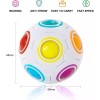 Vdealen 4 Bola Mágica Del Rompecabezas Del Arco Iris Rubik