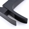 Sumerain Matte Black Waterfall Deck Mount Bathroom Sink Faucet Single