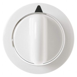 WE01X20374 Dryer Timer Control Knob White Replacement for GE,Hotpoint,