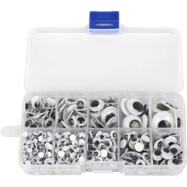 Ojos Móviles Autoadhesivos Accesorios Decorativos de Plástico 600 Piezas para Muñecas y Peluches para para Proyectos DIY y Manualidades Proyectos DIY Manualidades