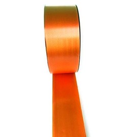 INERRA Ribbon - 100 Yards - 50mm (2") Florist Wedding Car and Craft Uses (Orange)