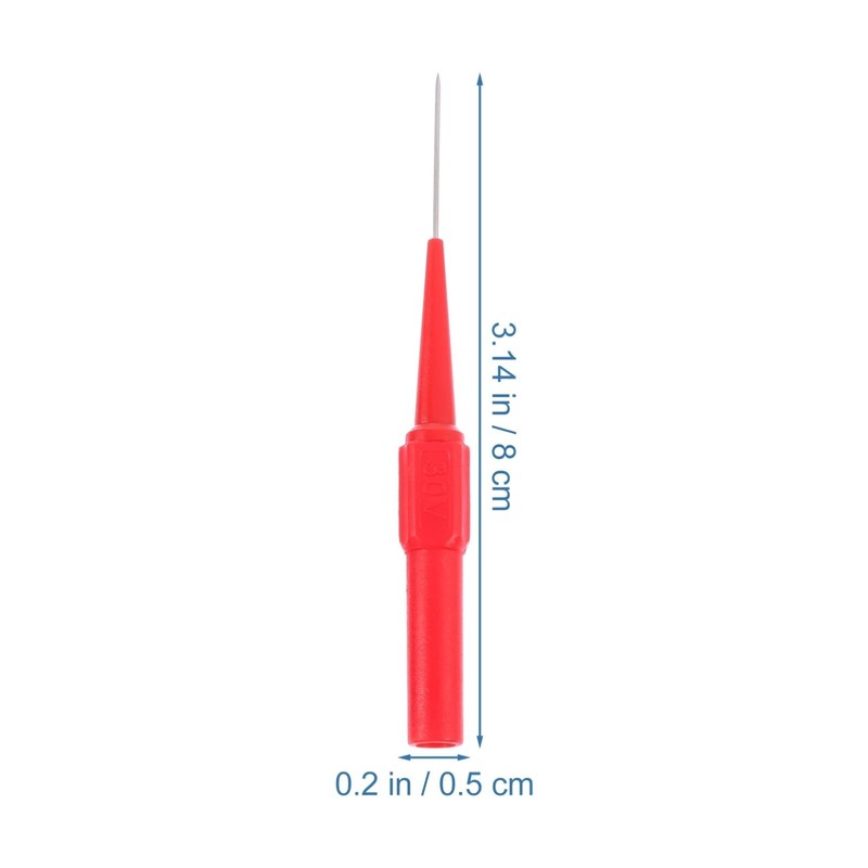 6pcs Test Probe,Multimeter Test Probes Insulation Piercing Probes, Wire Piercing