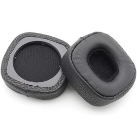 Replacement Earpads Protein Leather Memory Foam Ear Pads Cushions Cover Repair Parts Compatible with Marshall Major 3 Marshall Major III Wireless On-Ear Headphone (Black)