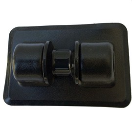 Anchor Tie Off Patch on Inflatable Boat Anchor Holder Anchor Wheel in Black fits for 14' Inflatable kaboats transom Kayaks