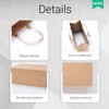 Brown Gift Bags, YACEYACE 10Pcs 8"x4.25"x10" Medium Size Kraft Paper