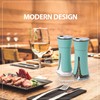 Teal Salt and Pepper Shakers Set by Aelga, Teal Kitchen