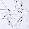 Xinjoduz 50 PCS Disposable Nail Brushes Replacement, Soft Brush Head,