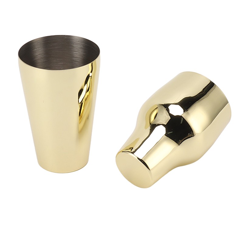 Stainless Steel Drink Shaker French Style 2 Section Martini Mixer