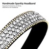 Wecoe 4 Pack Rhinestone Headbands Women Girls Fashion Glitter Sparkly