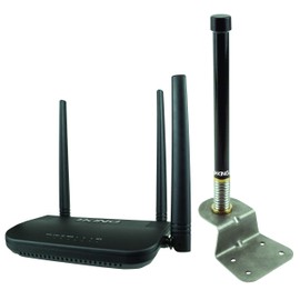KING KS1000 Swift Range Extender and WiFiMax Router , Black