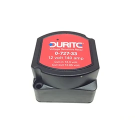 12V 140amp Durite 0-727-33 voltage sensitive/intelligent Split Charge Relay