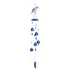 Gardenvy Blue Jay Bird Wind Chimes with Bells, Large Unique